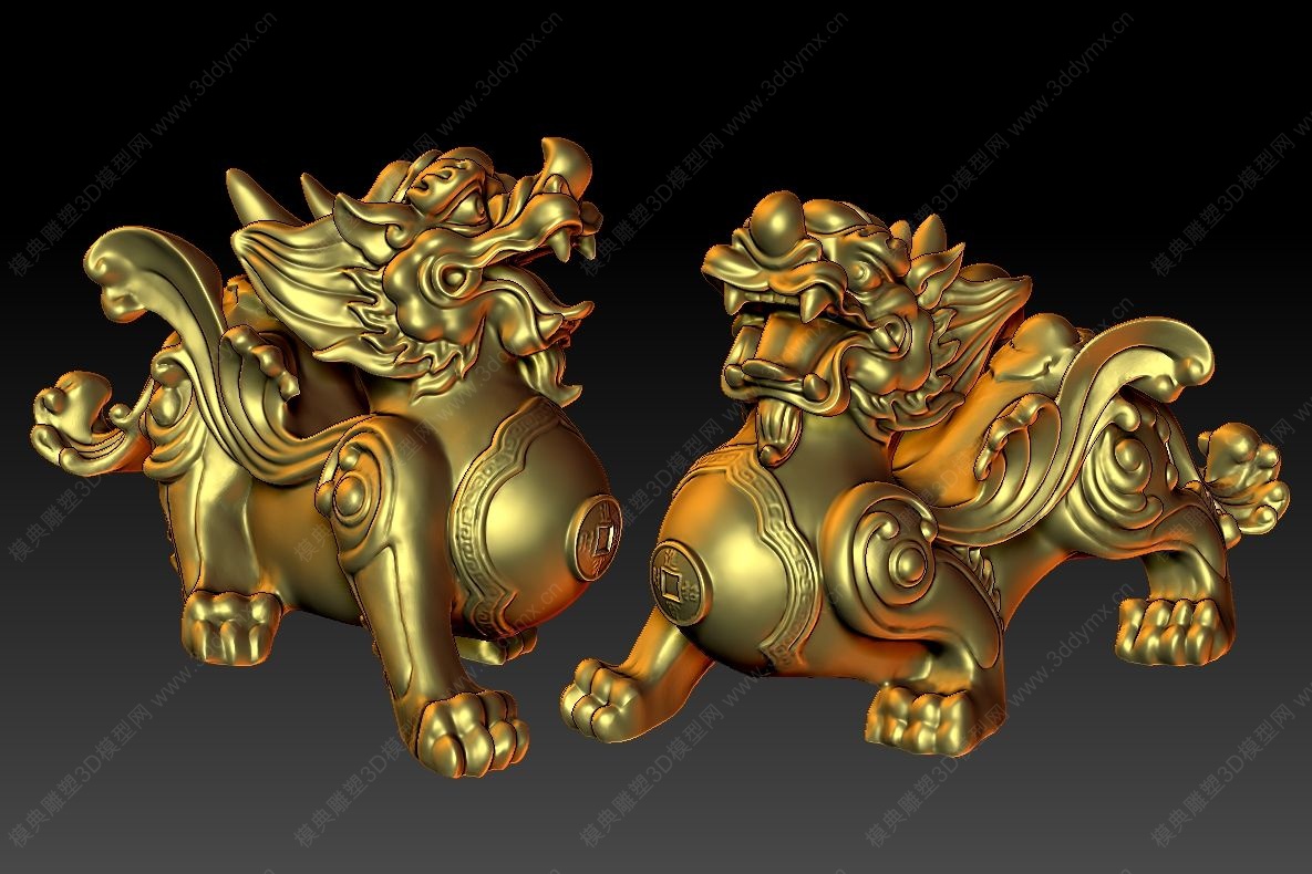 貔貅3D模型