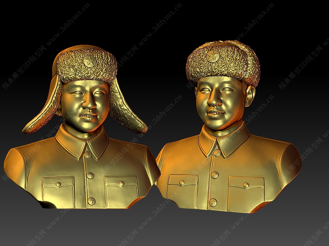 雷锋3D模型