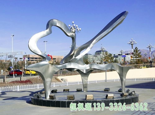 不锈钢城市广场雕塑 宝鸡不锈钢广场雕塑雕塑厂家