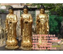 贴金西方三圣雕塑优质商家置顶推荐产品